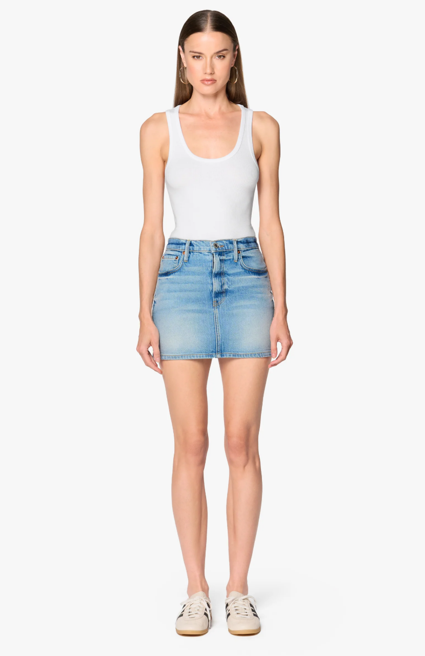 Traci Denim Mini Skirt