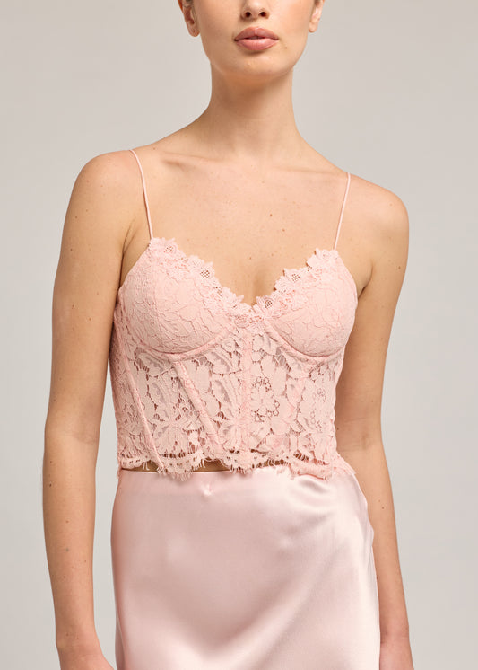 MIAMI LACE BUSTIER