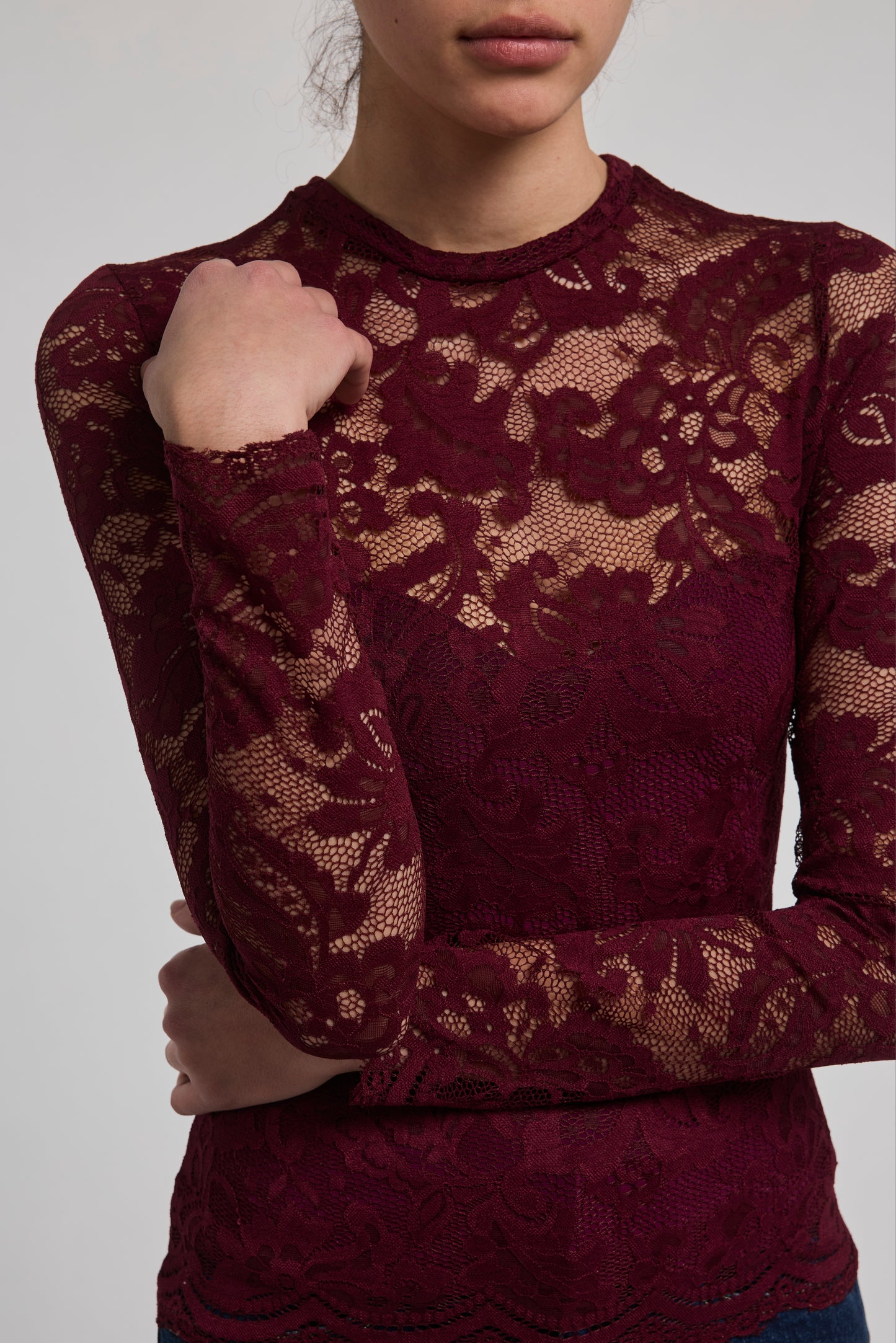 CLAYTON LACE TOP