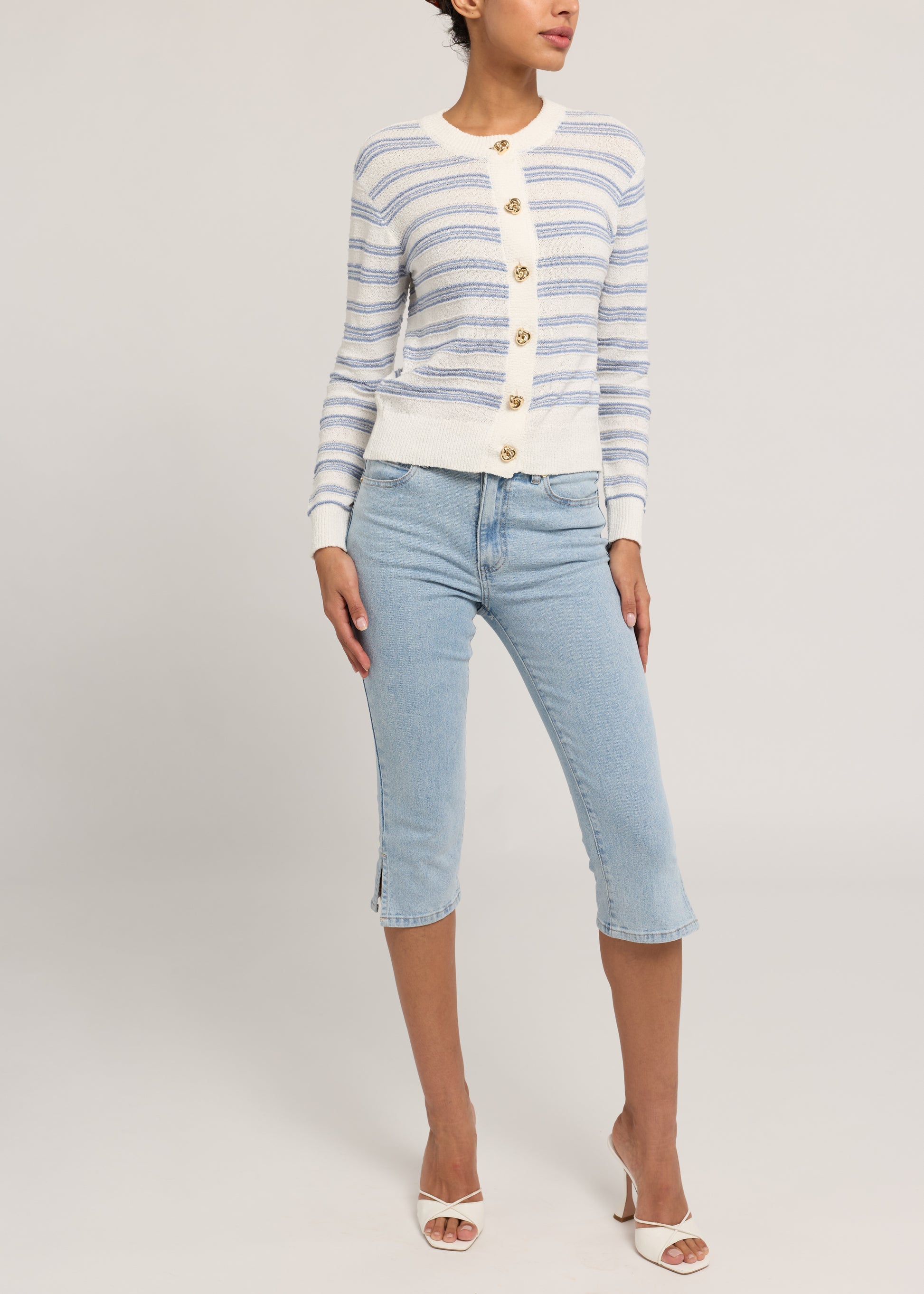 LAUREL STRIPE CARDIGAN