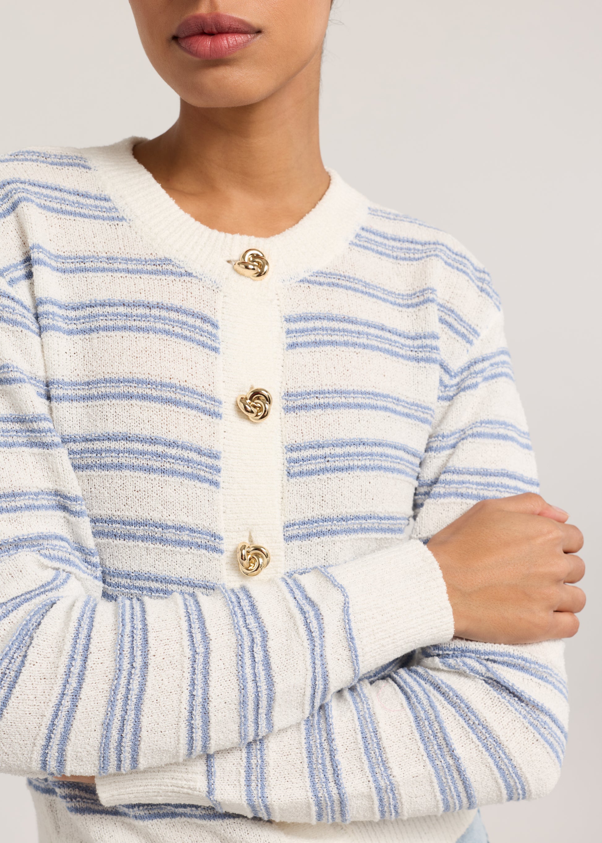 LAUREL STRIPE CARDIGAN