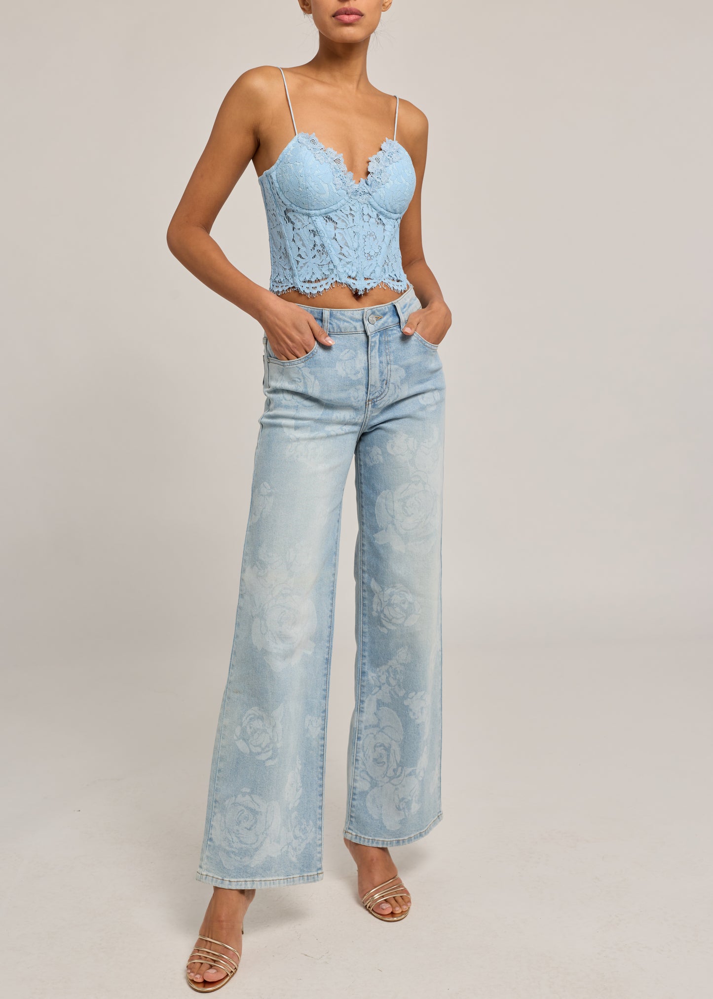 MIAMI LACE BUSTIER