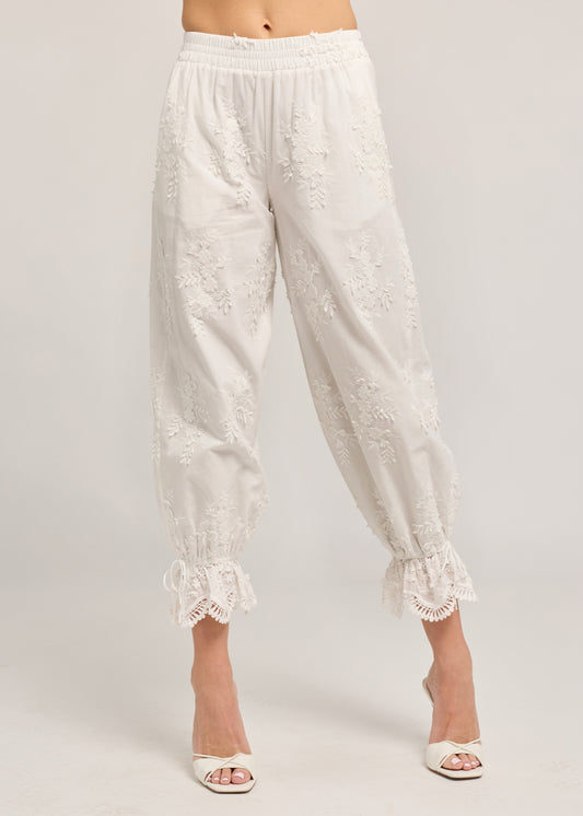 HARRIET 3D VOILE BALLOON PANTS