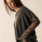 Vintage Canvas - But She's Hot Flames Mineral Wash Graphic Tee