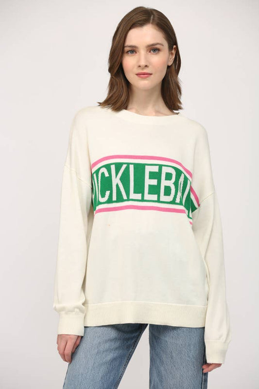 FATE - PICKLEBALL CREW NECK SWEATER FW14064