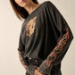 Vintage Canvas - But She's Hot Flames Mineral Wash Graphic Tee