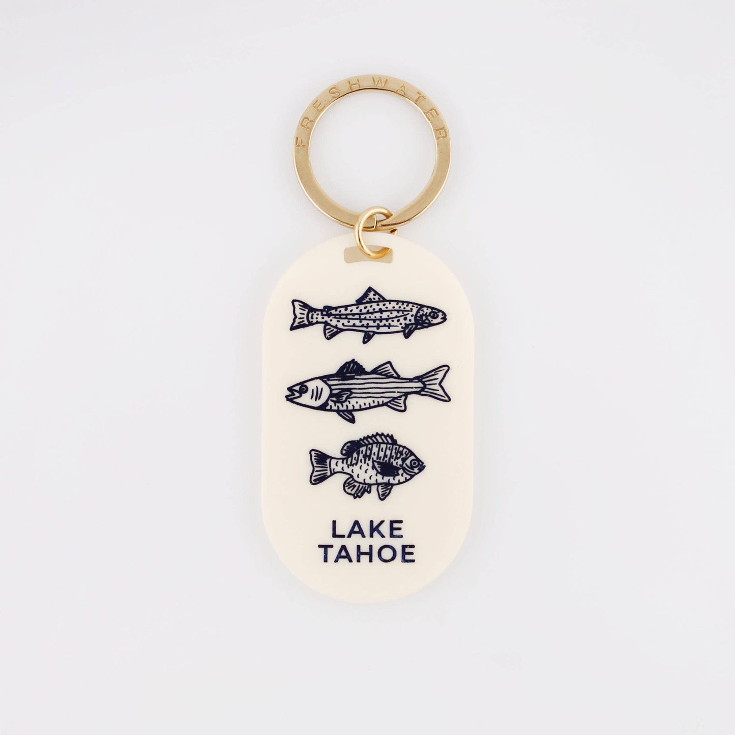 Freshwater Curated Goods - Custom Lake Fish Pill Keychain