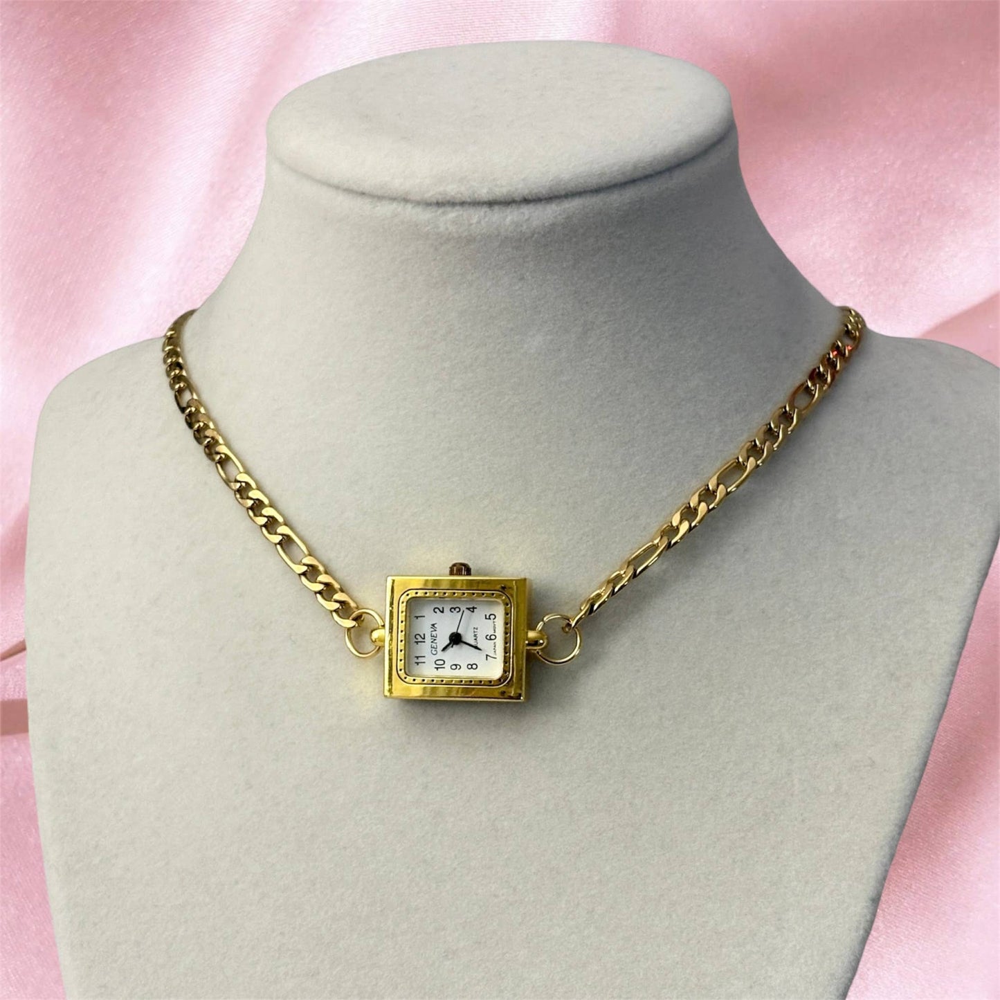 Chelsea Rose - Vintage Watch Choker Necklace