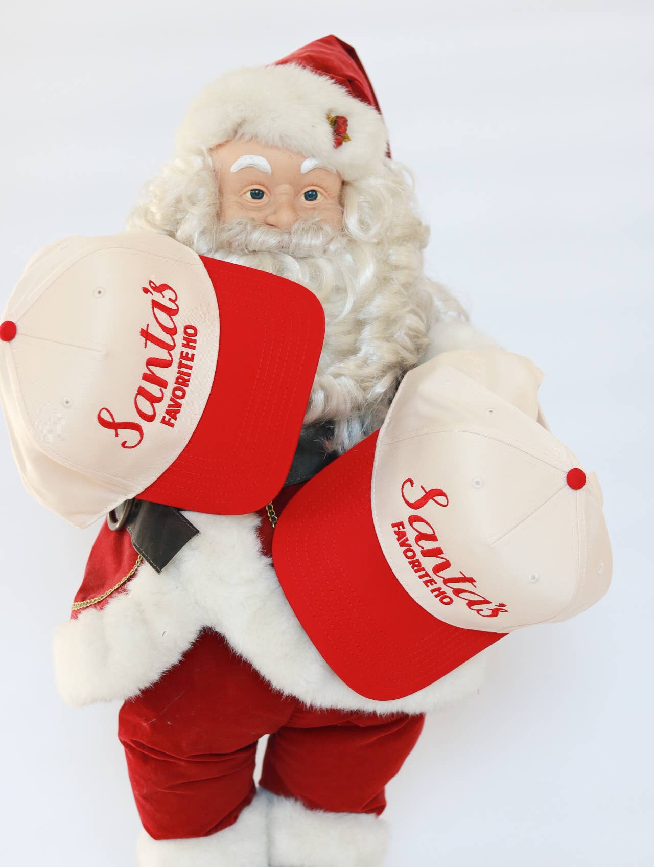 Electric Label Santa’s Favorite Ho Christmas Hat 