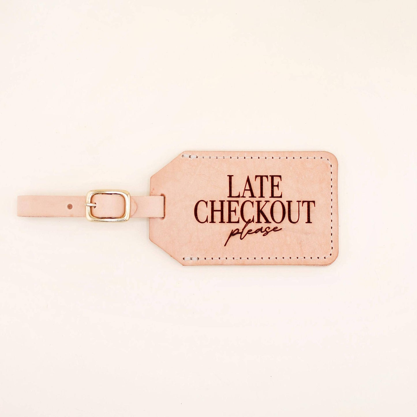 Freshwater Curated Goods - Late Checkout Luggage Tag