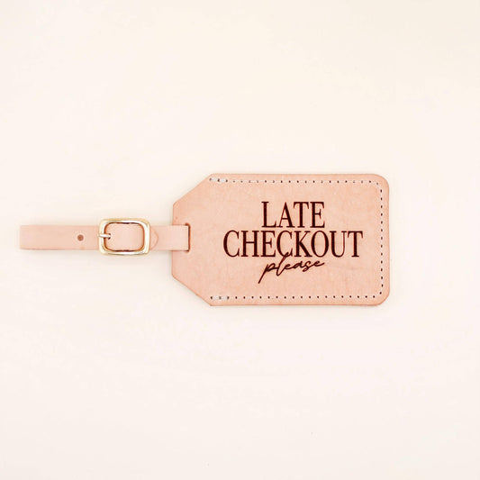 Freshwater Curated Goods - Late Checkout Luggage Tag