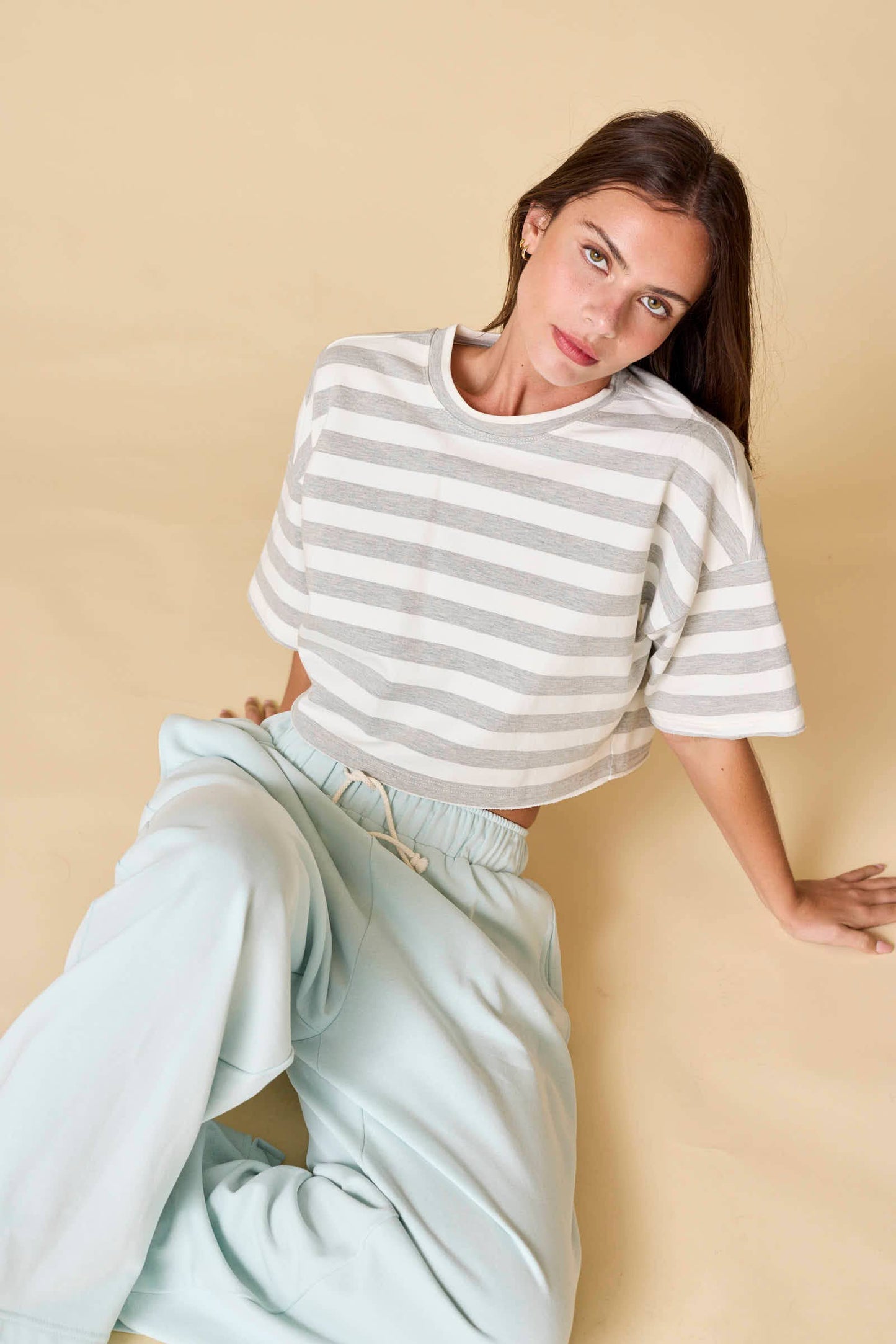Cora Wide- Leg Sweat Pants