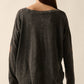 Vintage Canvas - But She's Hot Flames Mineral Wash Graphic Tee