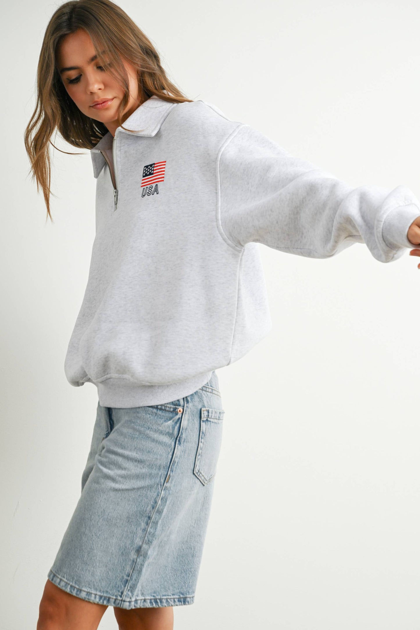 USA Quarter Zip