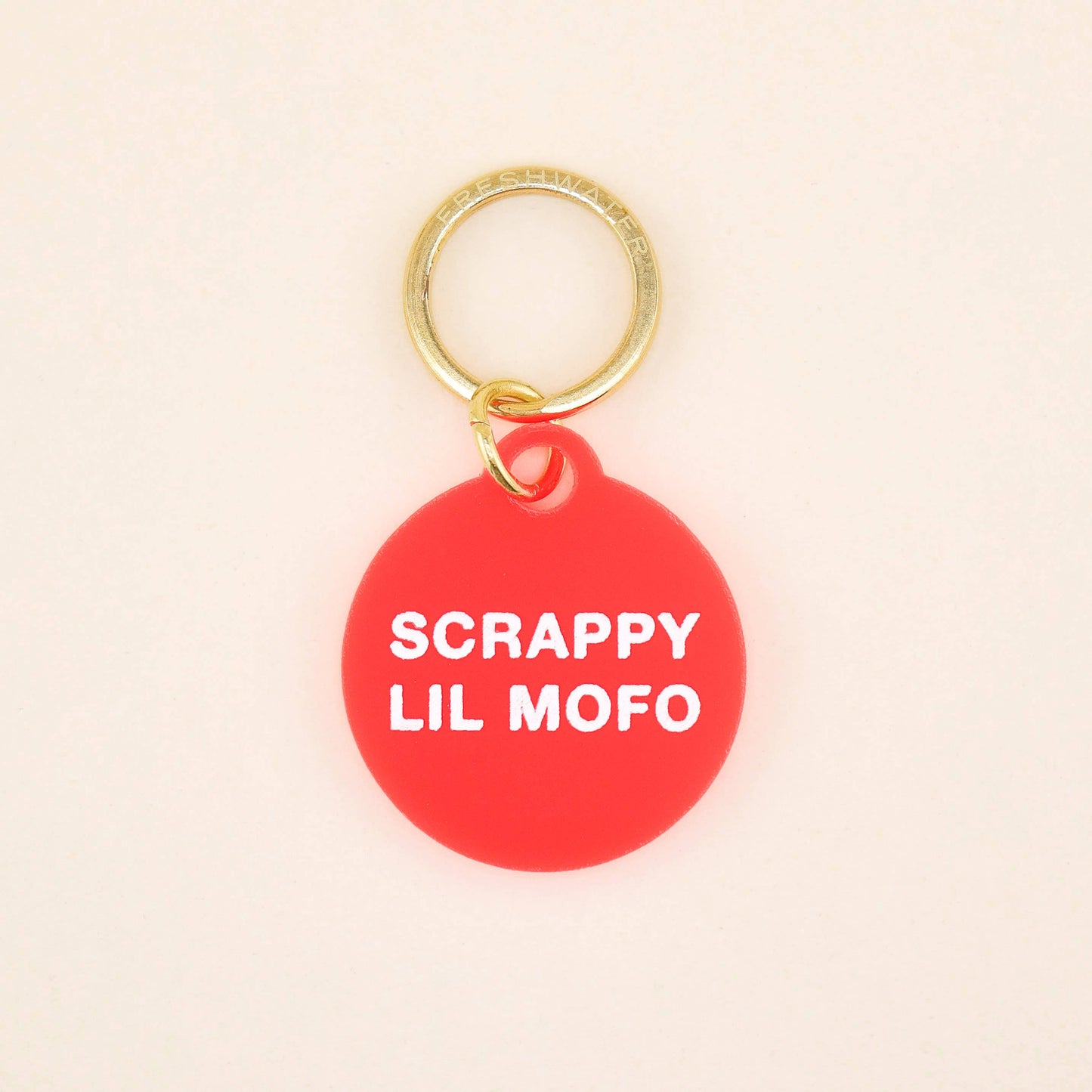 Freshwater Curated Goods - Scrappy Lil Mofo Pet Tag