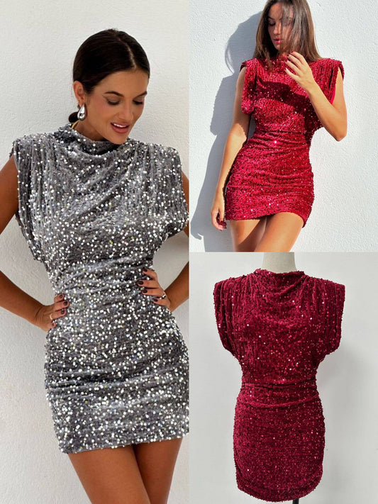 Night Cap sequin Dress