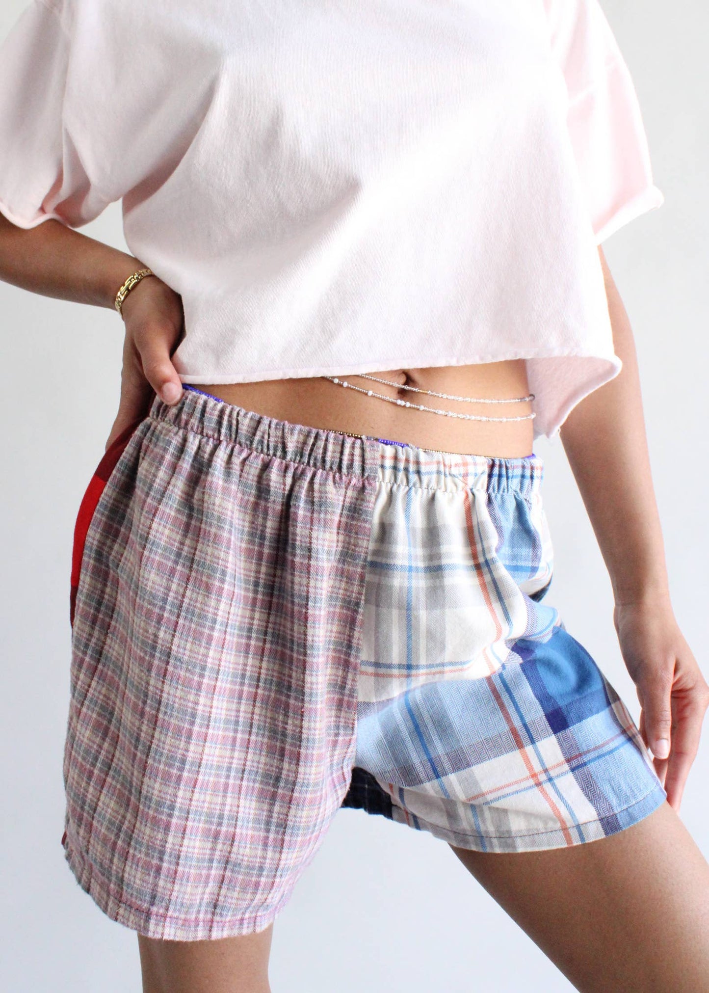 American Recycled Clothing - Flannel Shorts Bundle