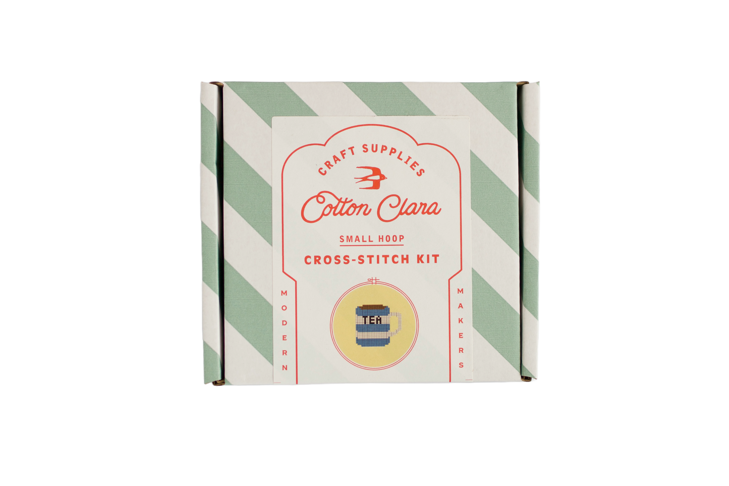 Cotton Clara Craft Kits & Supplies - Tea Cross Stitch Kit