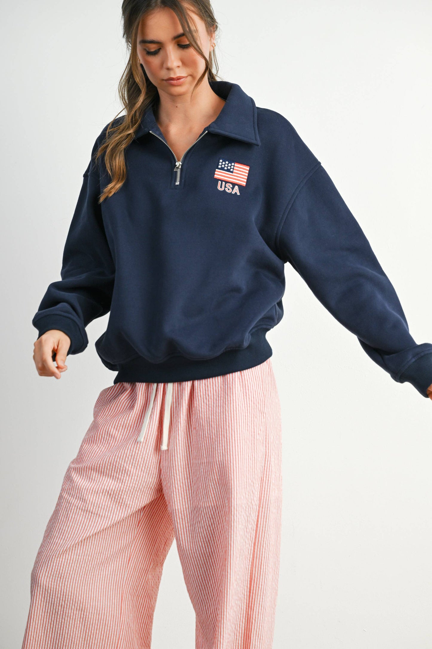USA Quarter Zip