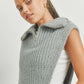 Turtleneck Sweater Vest