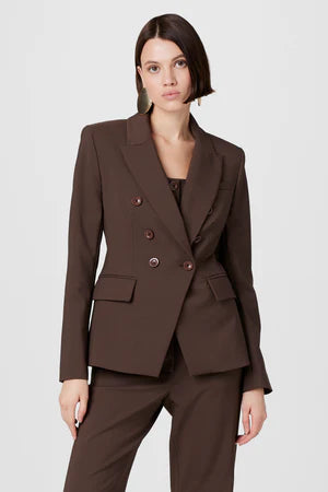 KYLIE SUITING DOUBLE BREASTED BLAZER
