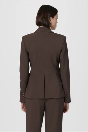 KYLIE SUITING DOUBLE BREASTED BLAZER