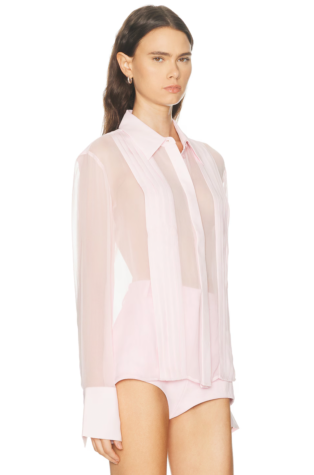 Meghan Panelled Silk Blouse