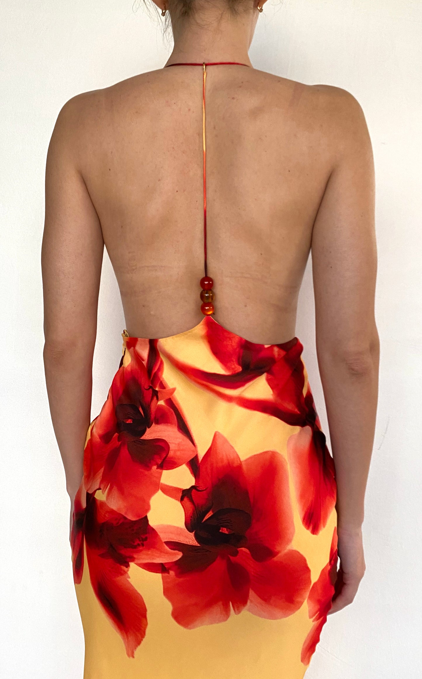 HALTER NECK MAXI DRESS