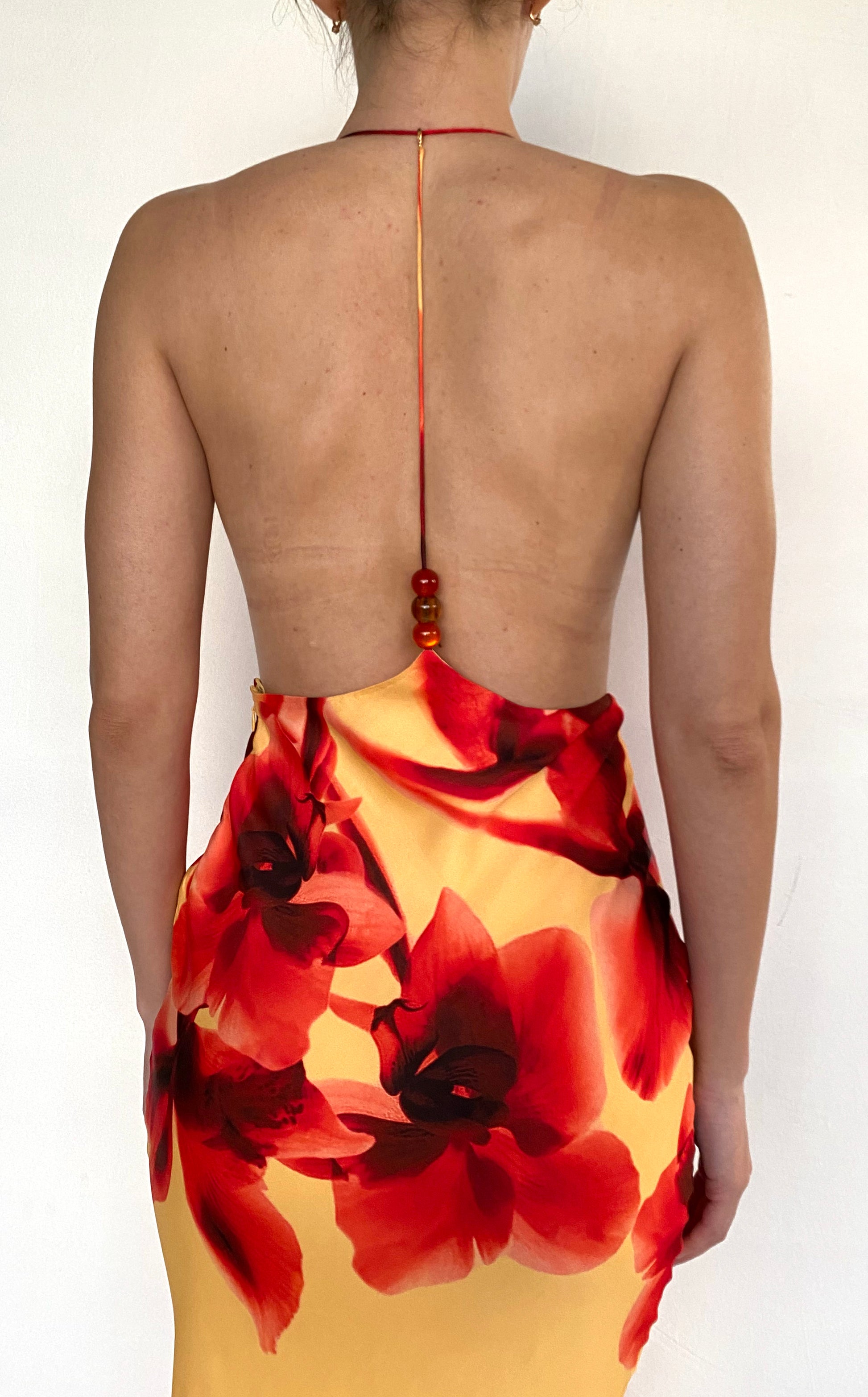 HALTER NECK MAXI DRESS