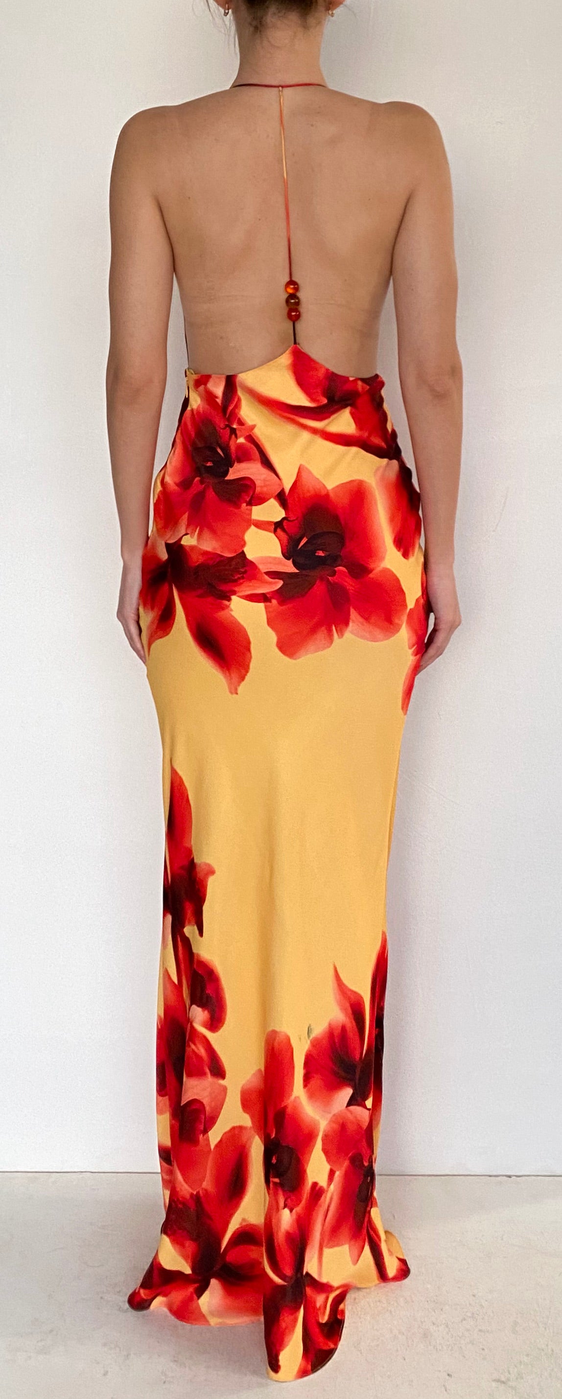 HALTER NECK MAXI DRESS